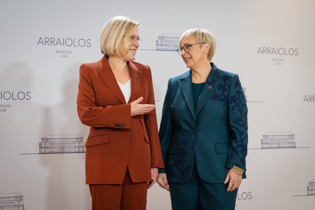 Vabariigi President Ülle Madise Sloveenias Arraiolose grupi riigipeade kohtumisel
