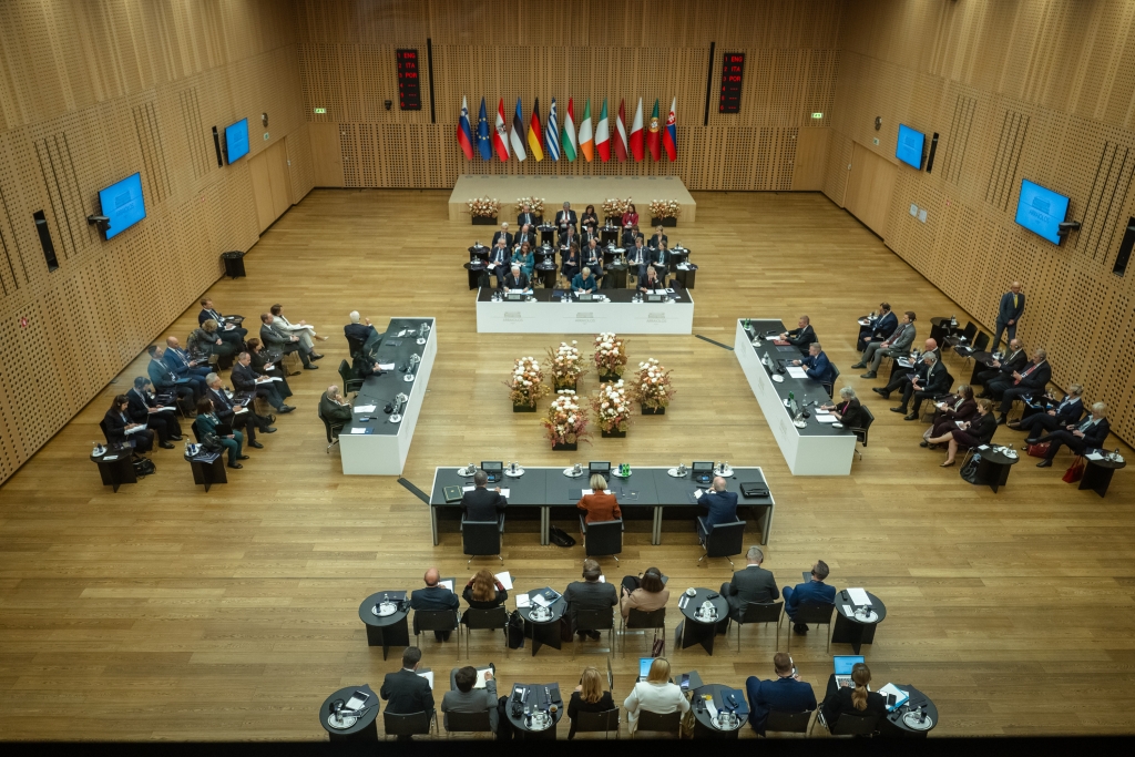 Vabariigi President Ülle Madise Sloveenias Arraiolose grupi riigipeade kohtumisel